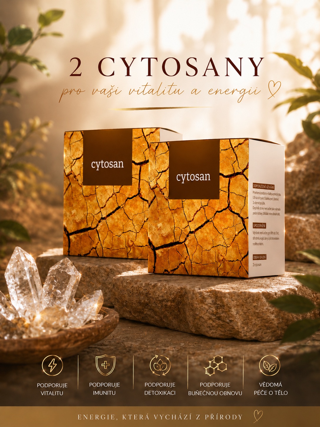 Cytosan – podpora vitality a rovnováhy