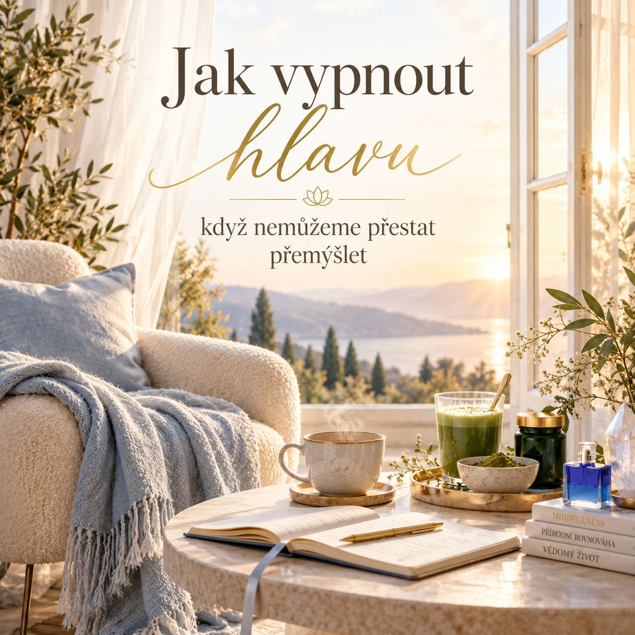 Jak vypnout hlavu, když nemůžeme přestat přemýšlet – chvíle vnitřního klidu