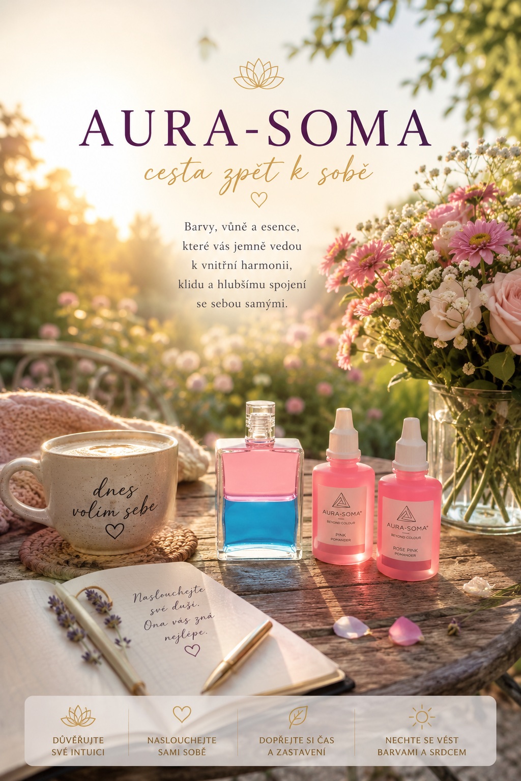 Aura-Soma — cesta zpět k sobě | Barvy, intuice a vnitřní harmonie