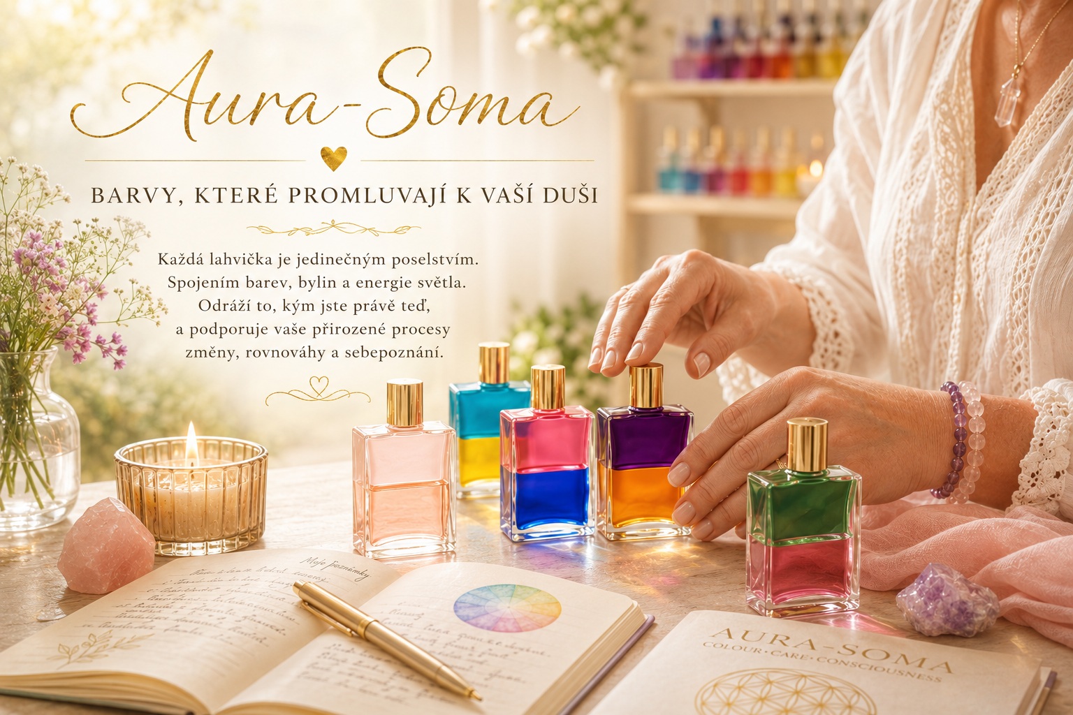 Jak pracuji s Aura-Somou: intuice, zkušenost a vlastní cesta
