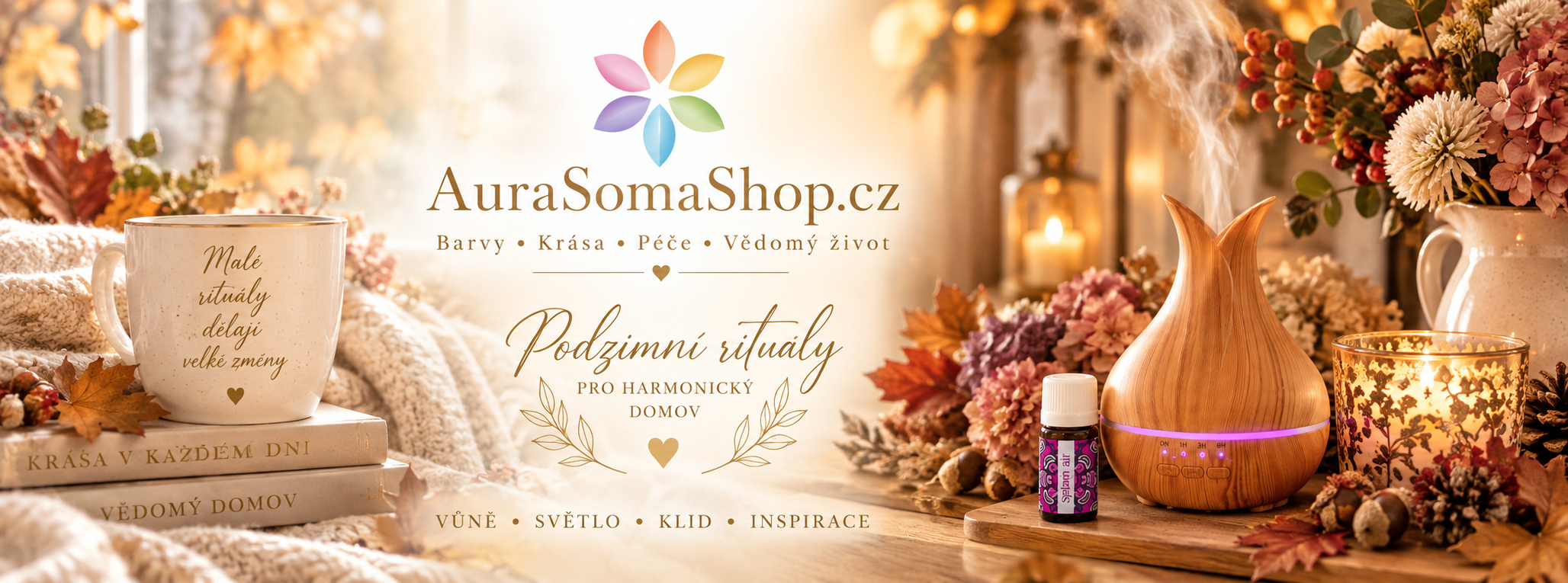Podzimní aromaterapie se Spiron Air: malé rituály pro krásnější domov