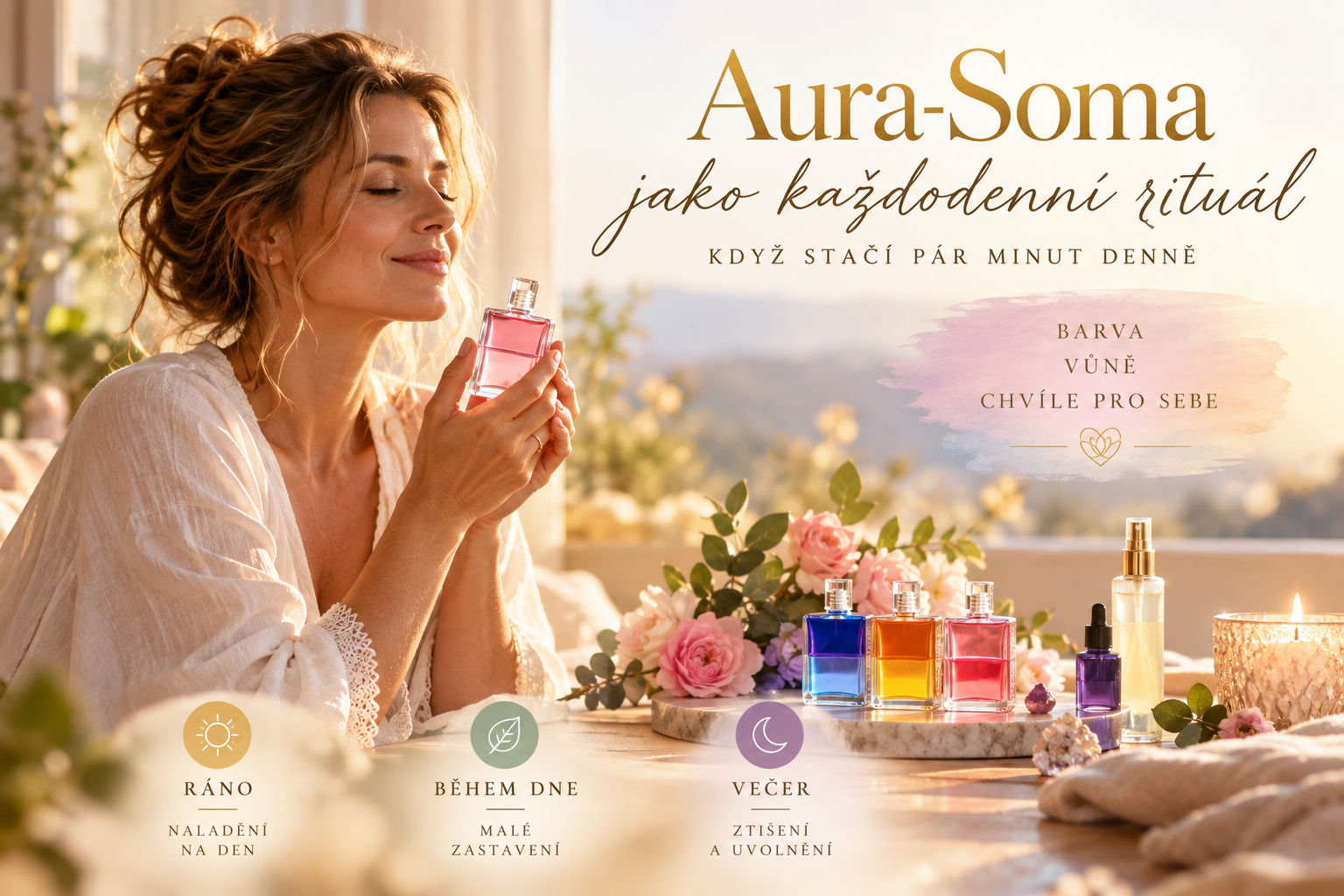 Aura-Soma jako každodenní rituál – když stačí pár minut denně