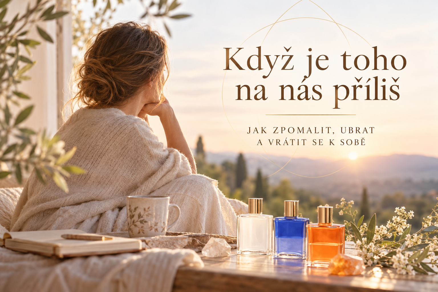 Když je toho na nás příliš: jak zpomalit, ubrat a vrátit se k sobě
