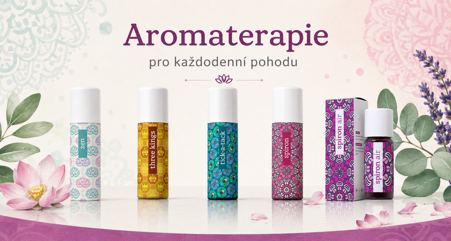 Koupele a antiseptické produkty