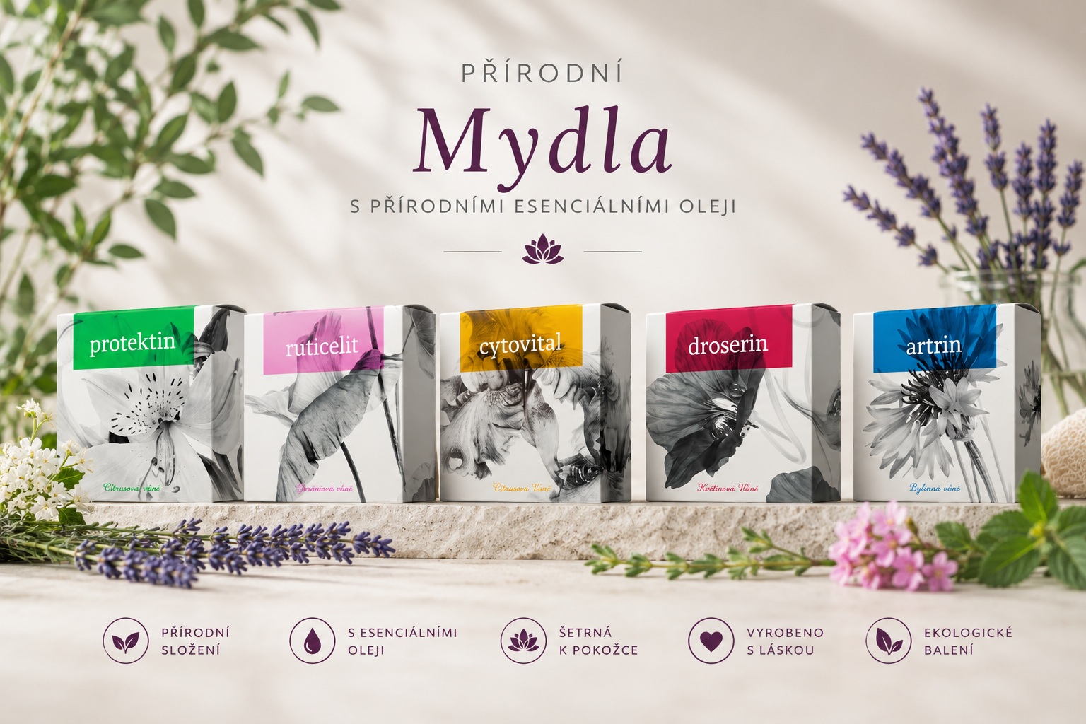 Pentagram® – přírodní mýdla
