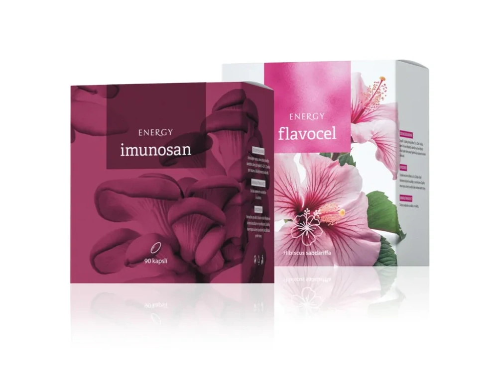 Energy Imunosan 90 kapslí + Flavocel 150 tablet