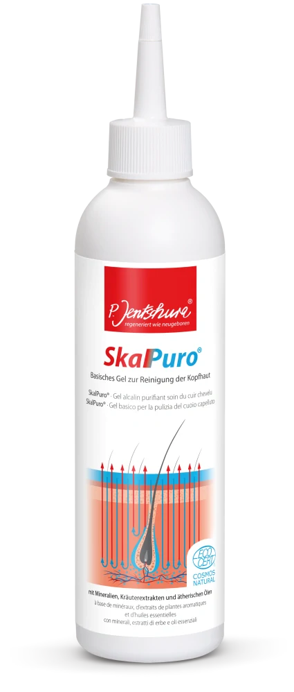 P. Jentschura SkalPuro zásaditý gel k čištění vlasové pokožky - 100 ml