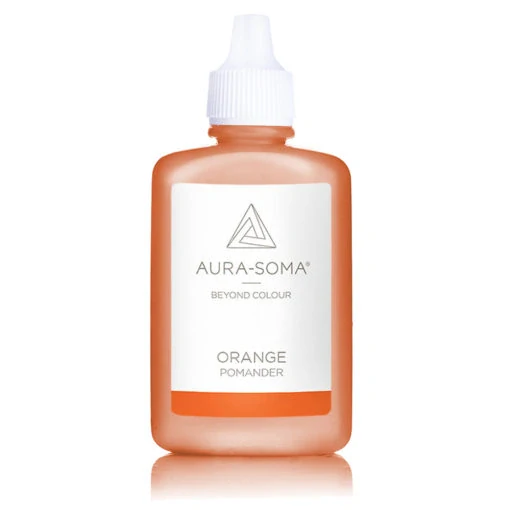 Oranžový Pomander Aura‑Soma 25 ml | Radost, harmonie a vnitřní rovnováha