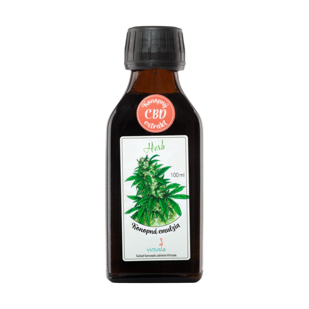 Konopná emulze Herb s CBD – Regenerace pokožky, úleva od bolesti a relaxace