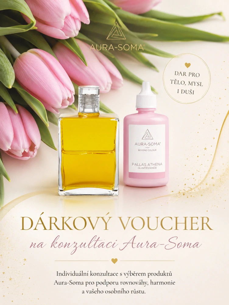 Dárkový voucher – Aura-Soma konzultace včetně lahvičky