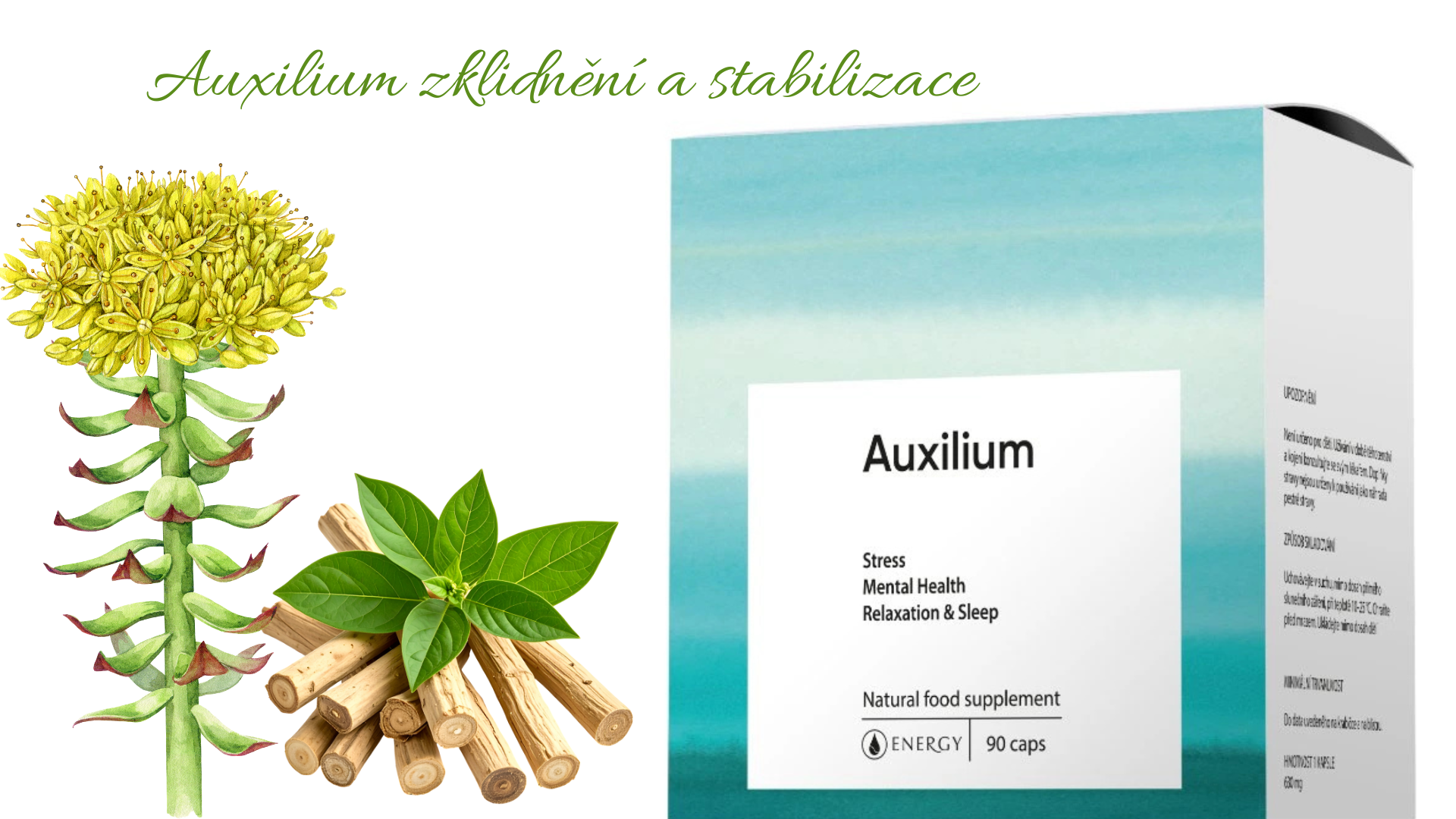 Energy Auxilium 90 kapslí 