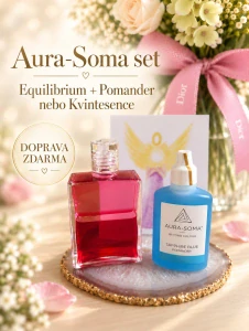 Aura-Soma set – Equilibrium + Pomander nebo Kvintesence | doprava zdarma