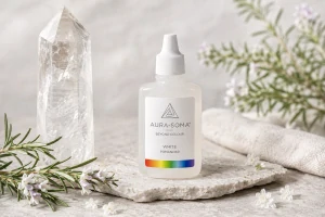 Pomander Aura‑Soma 25 ml – Bílý (Original White) | Očista, harmonie a energetická rovnováha