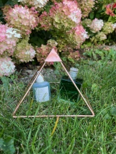 Moudrost Duše set - Meděná pyramida a Aura-Soma B63