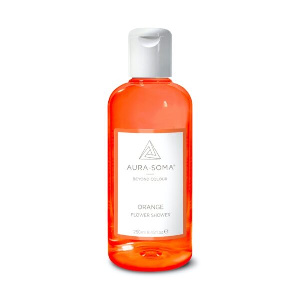 Flower Shower – Oranžový sprchový šampón 250 ml | Vitalita, radost a lehkost
