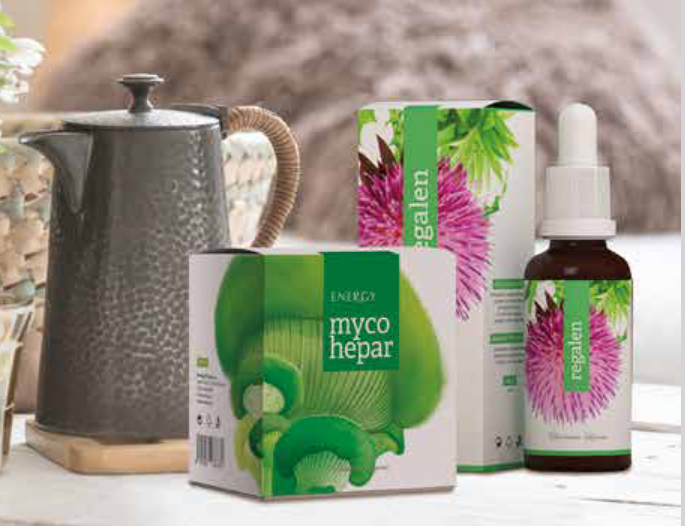 Balíček Regalen 30 ml + Mycohepar 90 kapslí – detox a regenerace jater
