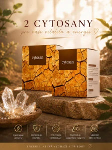 Cytosan 180 kapslí | Podpora trávení, jater a vnitřní rovnováhy