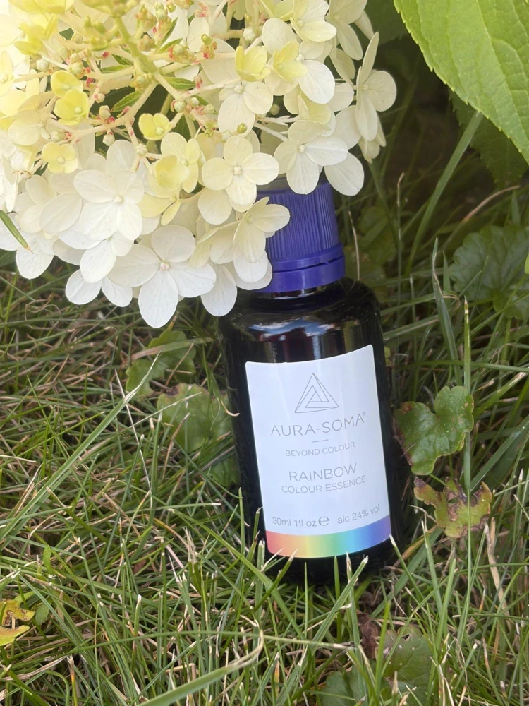 Barevná esence CE01 duhová Aura-Soma – očista a harmonie 30 ml