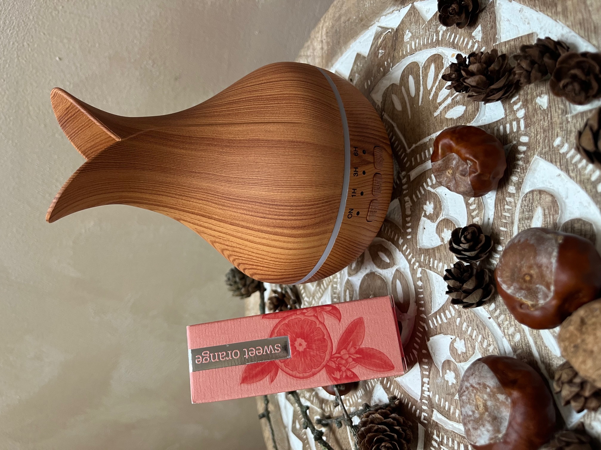 Aroma Difuzér Palermo - USB - Měnící se Barvy - Časovač